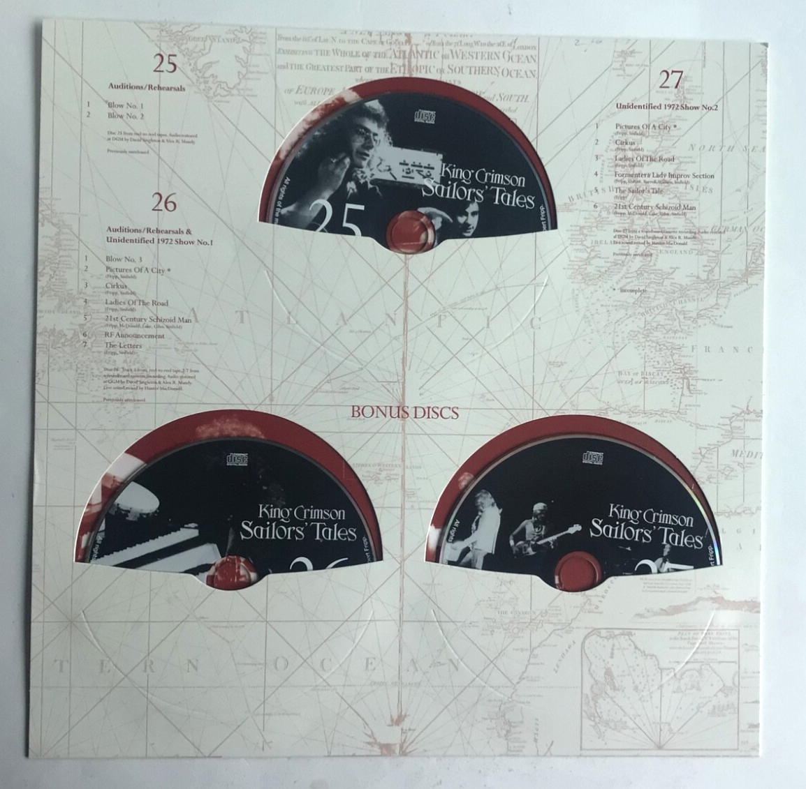 King Crimson Sailors' Tales Rare Box Set 21 CD 4 Blu-Ray 2