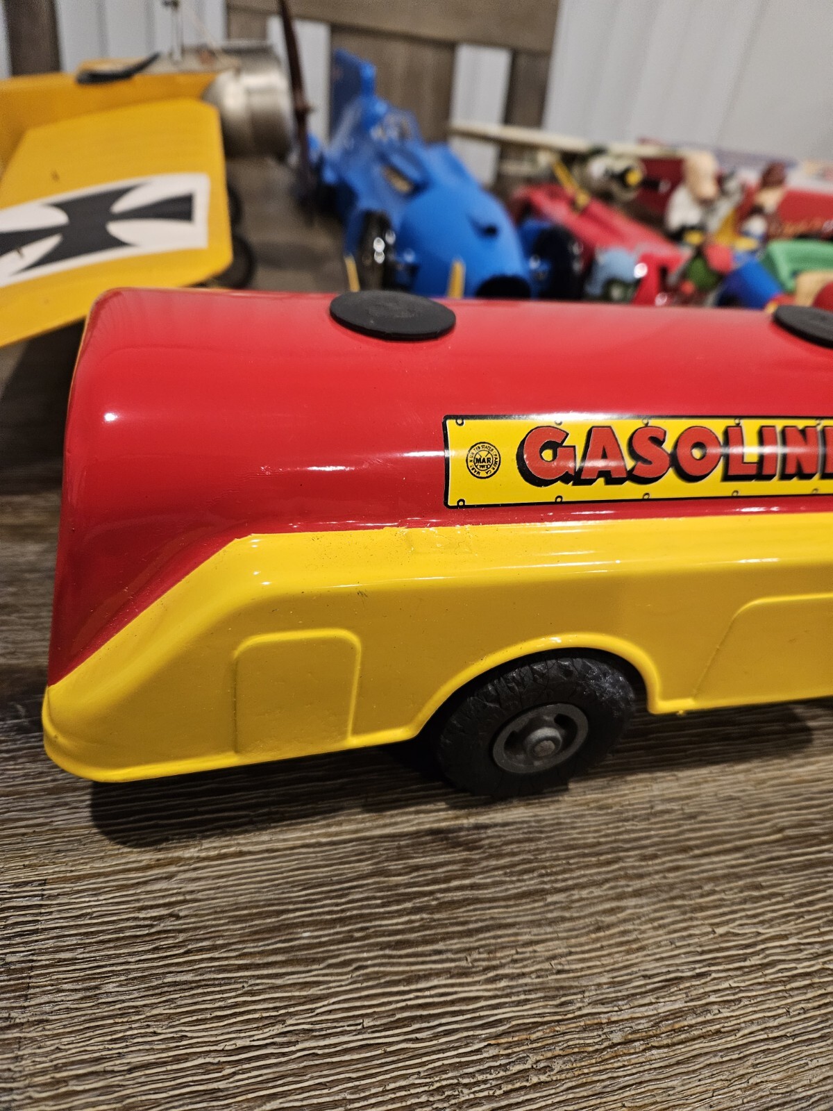 Vintage Structo Gasoline Tanker Delivery Truck Steel Structo Toys eBay