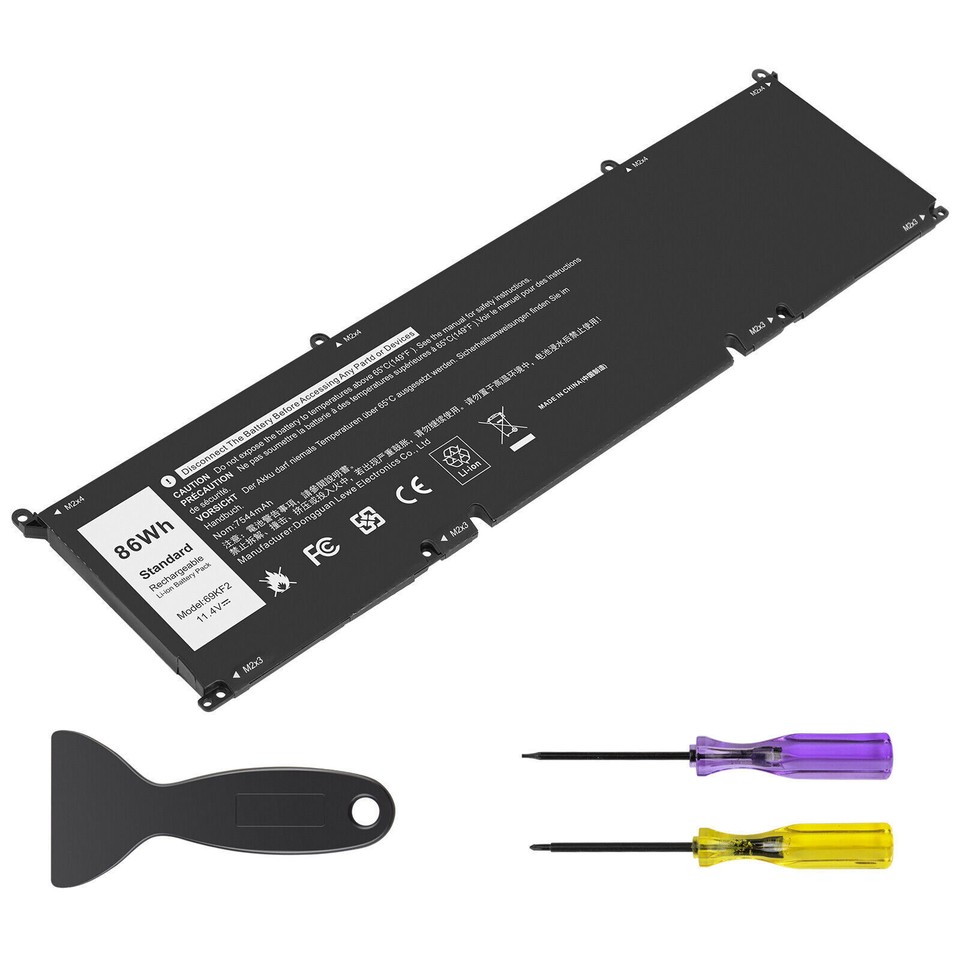 Dell Accu 86Wh 6C Precision 5550 5560 5570, XPS 15 9500 9510 9520, G7 7500 G15 5510 5511 5515, Inspiron 16 7610, AW m15 R3 R4 R6 m17 R 3 R4 type 69KF2 M59JH 70N2F van PARTS4YOU - PART4YOU Dell Accu 86Wh 6C Precision 5550 5560 5570, XPS 15 9500 9510 9520, G7 7500 G15 5510 5511 5515, Inspiron 16 7610, AW m15 R3 R4 R6 m17 R 3 R4 type 69KF2 M59JH 70N2F van PARTS4YOU - PART4YOU