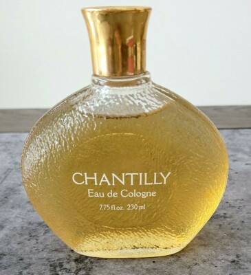 Vintage Houbigant Chantilly Eau De Cologne Perfume Splash oz
