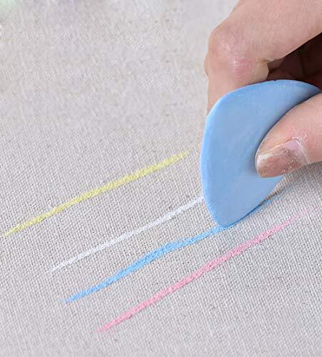 10 Pcs Professional Triangle Fabric Tailor's Chalk Markers for Sewing Quilting - Picture 5 of 8