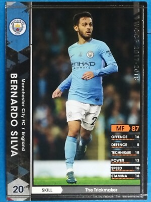 Panini WCCF 040/272 2017-2018 Bernardo Silva Japan Pre-Owned | eBay