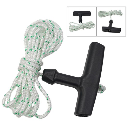 Recoil Puller Cord Rope & Pull Handle Replacement For Most Lawnmower - Picture 2 of 23