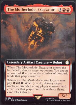 The Motherlode, Excavator - 389 Extended Not Foil MTG Fallout