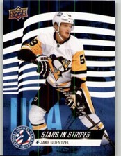 2022 Upper Deck National Hockey Card Day USA Jake Guentzel #USA-6 Penguins