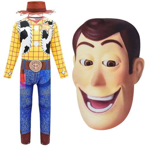 Costume cosplay Toy Story Woody Jessie Buzz Lightyear adulti bambini costumi fantasia - Foto 13 di 18
