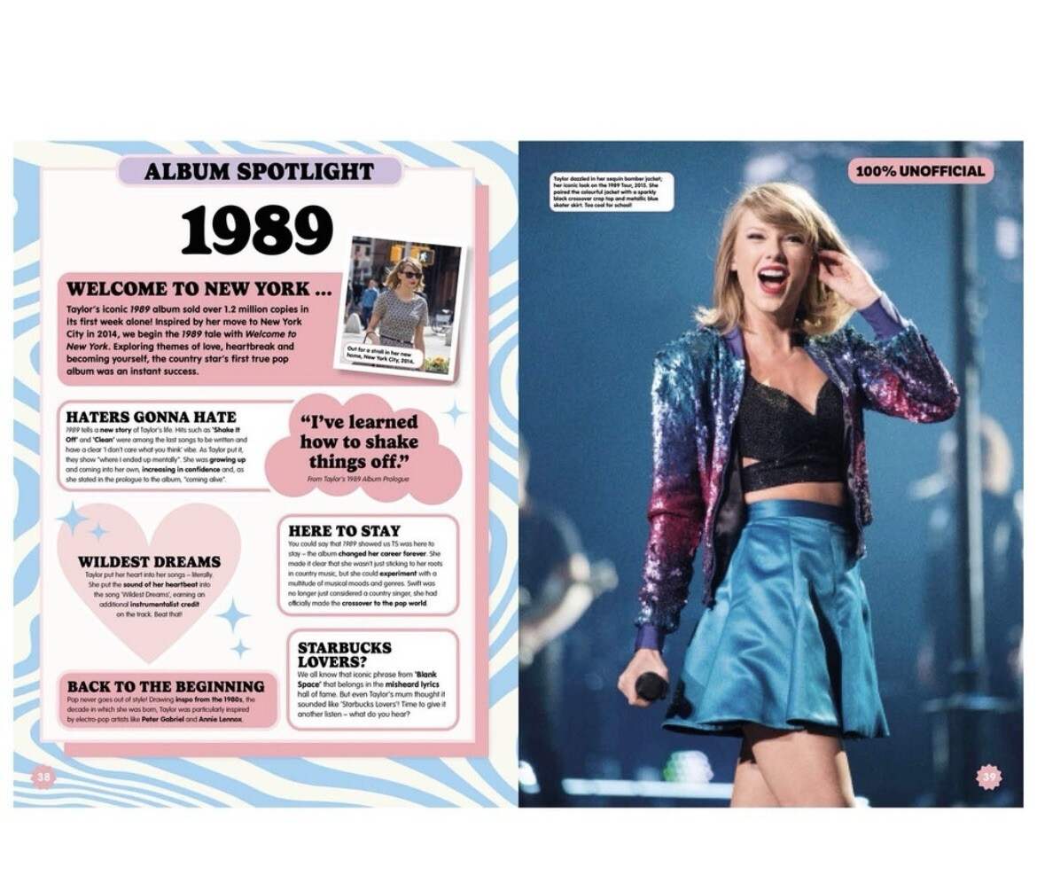 Taylor Swift Annual 2025 100% Unofficial UK