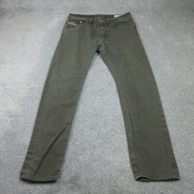 Diesel Jeans Mens W32 L32 Brown Denim Braddom 008QU