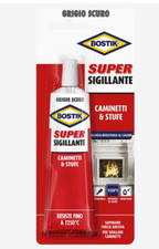 BOSTIK MASTICE REFRATTARIO ALTE TEMPERATURE 1250° 100GRAMMI CAMINI STUFA 722960