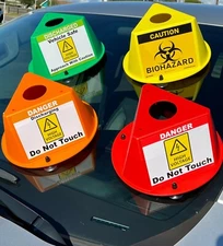 Car Safety Hats - Electric Vehicle Repair Cones - Grade A Tools