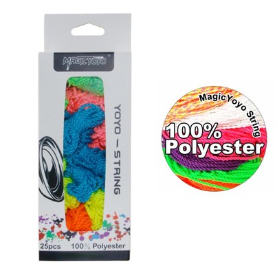 25 Stck. Yoyo Saiten Pack Profi 113 cm Verschleißfestigkeit