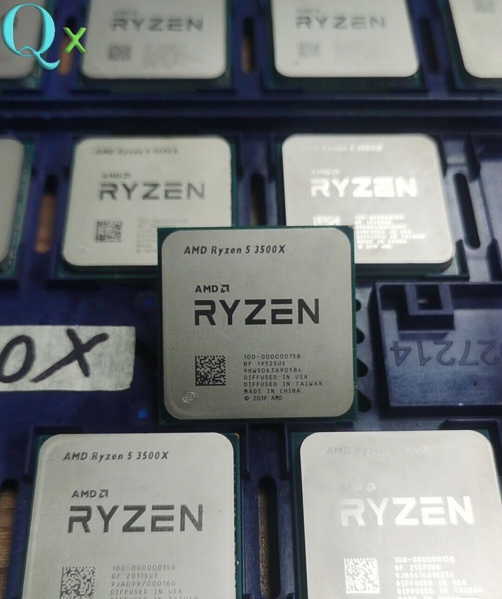 AMD Ryzen 5 3500X AM4 CPU Processor R5 3500X 3.6 GHz 6Core AMD Ryzen 5 3500X AM4 CPU Processor R5 3500X 3.6 GHz 6Core