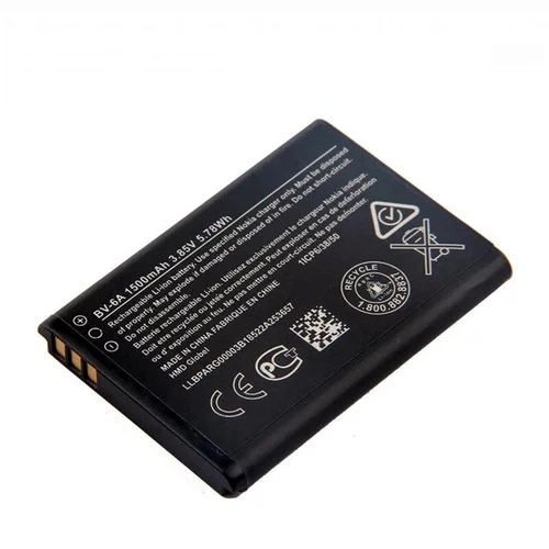 Ersatz Li-Ion Akku BV-6A für Nokia 2720 V Flip TA-1295 1600mAh 3,85V - Bild 3 von 7