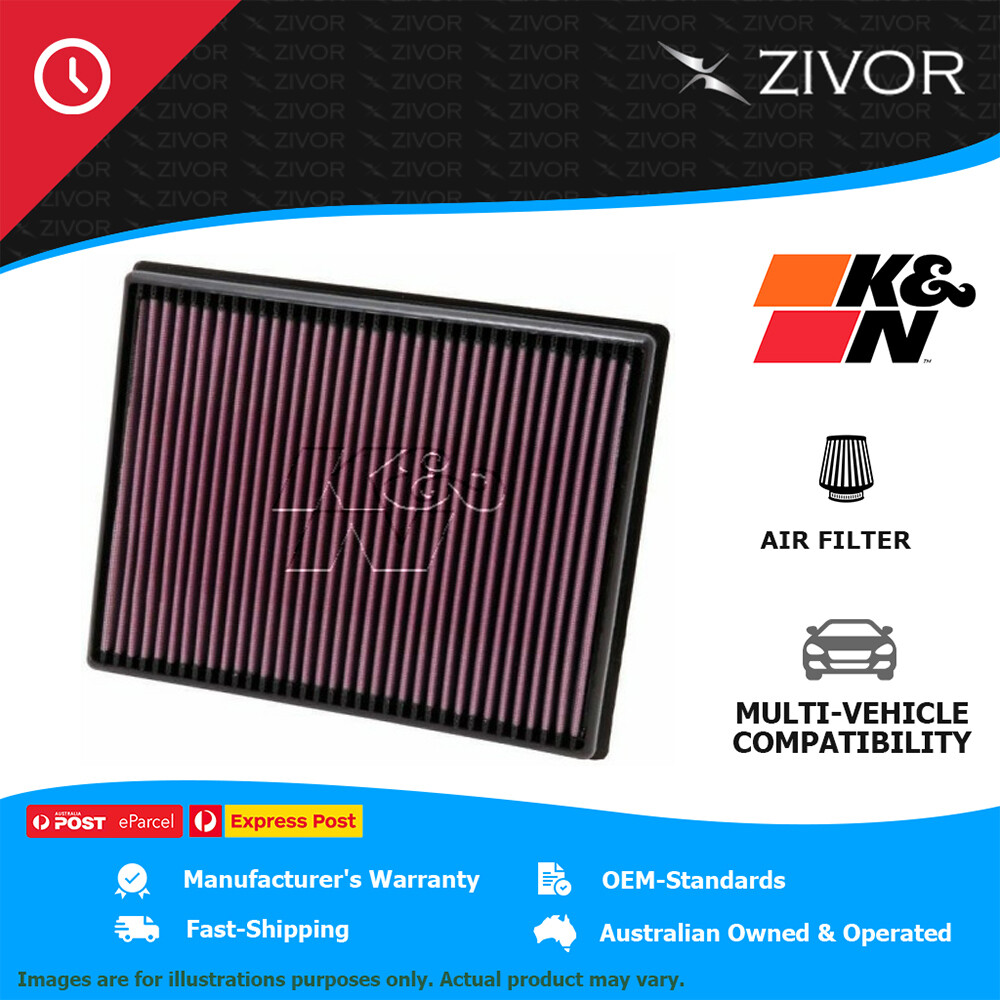 K&N Engine Air Filter: High Performance, Premium, Washable, Replacement Filter: Compatible With 2007-2013 BMW X5 XDrive 35d, X6 XDrive 35d, 33-2959