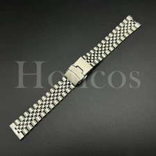 18 19 20 21 22MM Jubilee Watch Band Bracelet Quick Release Fits for Timex Silver
