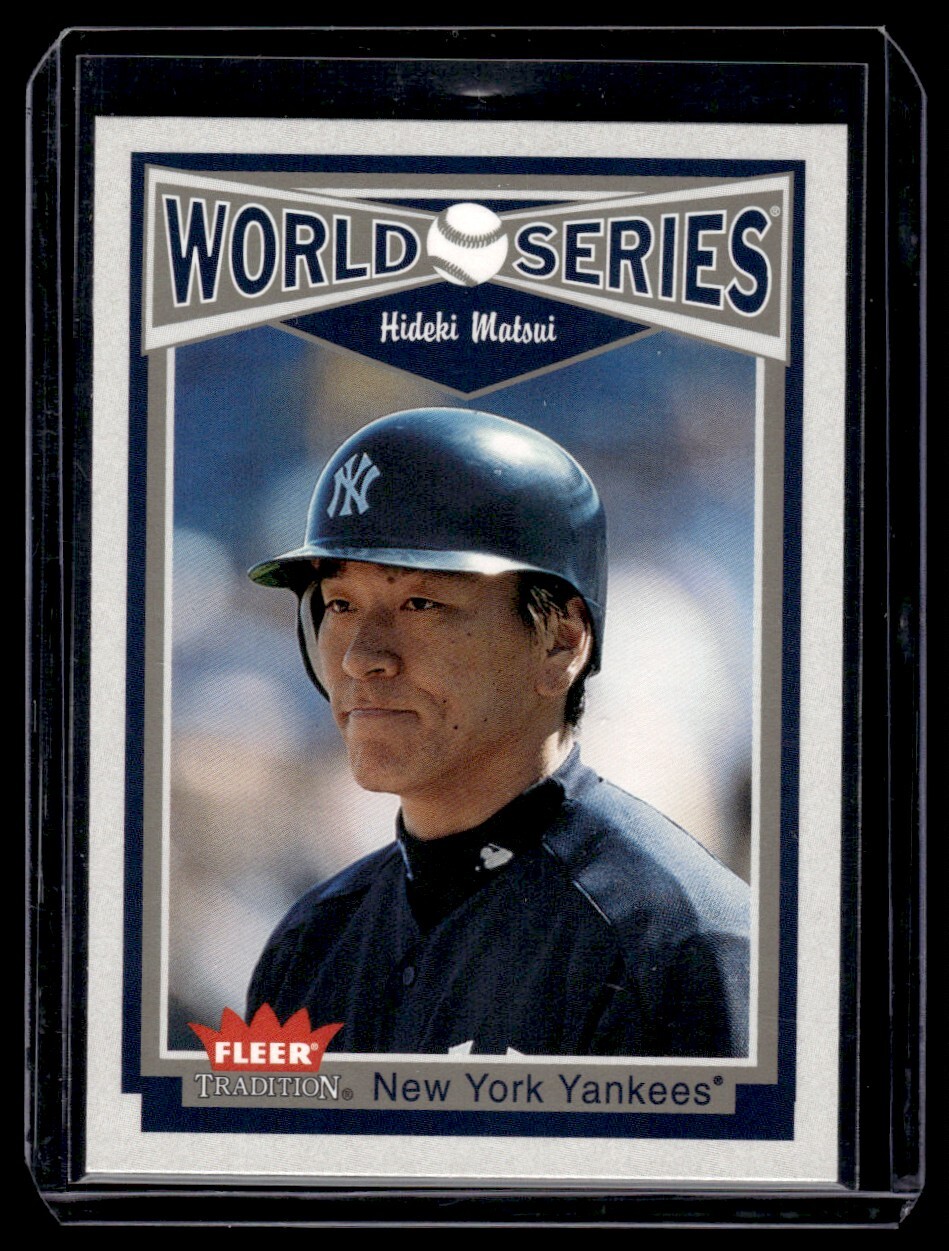 2004 FLEER TRADITION HIDEKI MATSUI NEW YORK YANKEES #10