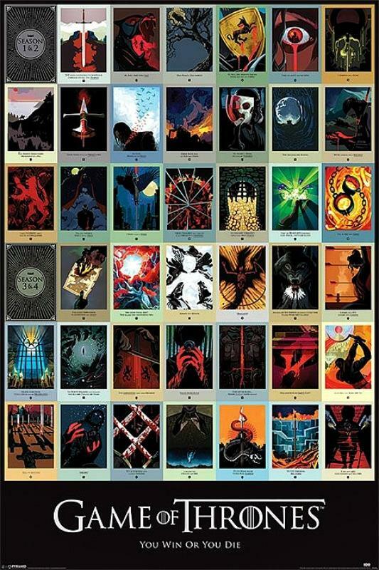 Game of Thrones : Episodes - Maxi Poster 61 x 91.5 cm new and sealed