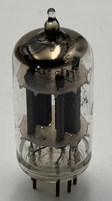 Sylvania 12AX7 Electron Tube Tested Works 21-124Q