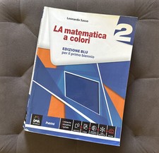 La matematica a colori VOL.2 Edizione BLU per il primo biennio 9788849419351