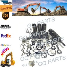 Overhaul Engine Rebuild Kit 60mm Crankshaft Con Rod Fit For Kubota D1803 Tractor