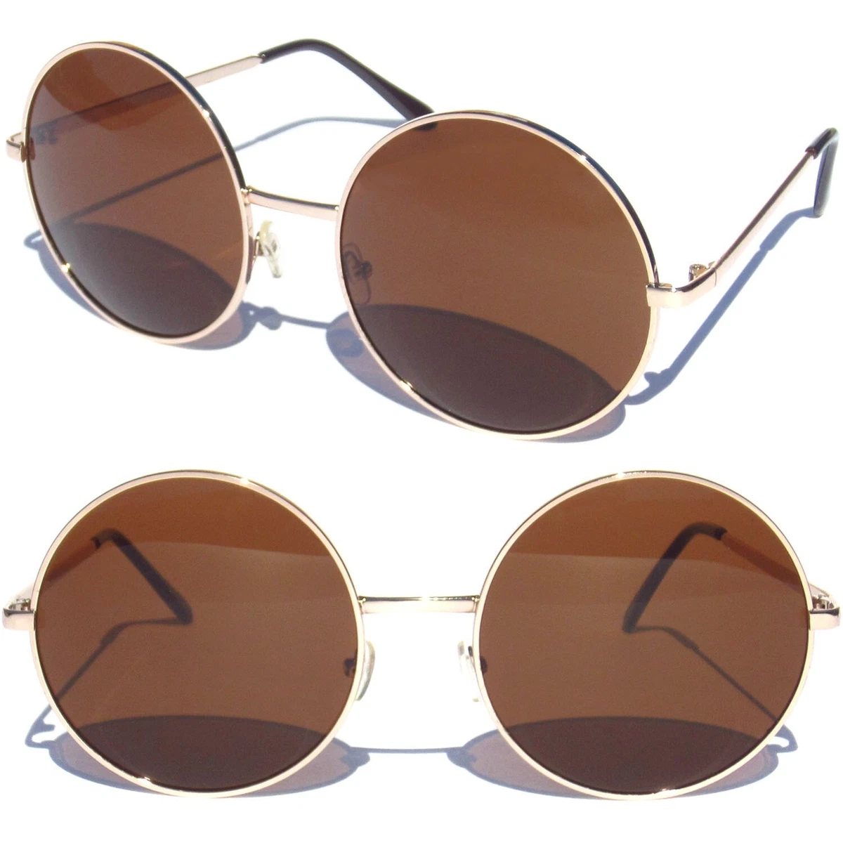 Large round frame clearance sunglasses