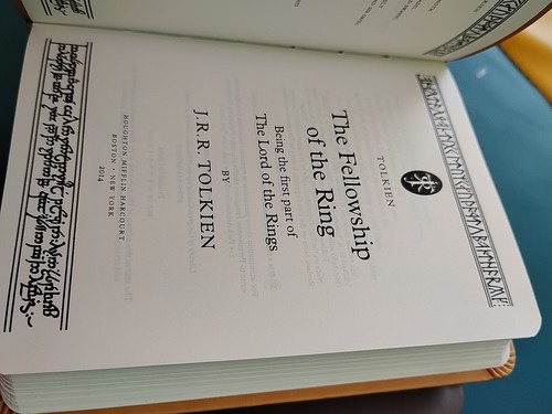 The Hobbit and the Lord of the Rings Tolkien Deluxe Pocket Box Paperback Leather - Picture 11 of 16