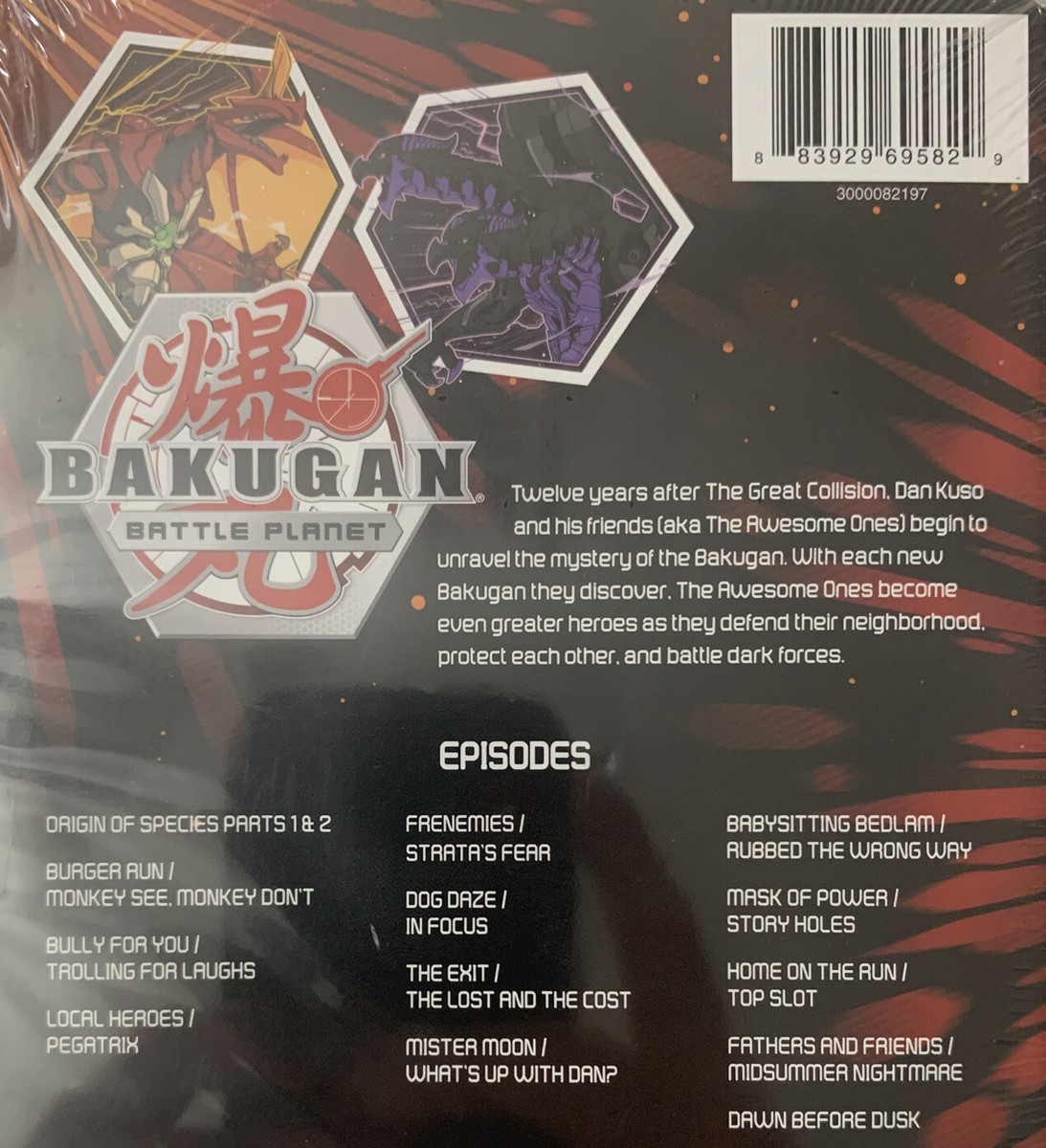 Bakugan: Battle Planet - Origin Of Species DVD Animated TV Show