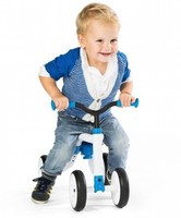 Blue Toddler Quadie Bike For Outdoor Garden Use - Grow With Me 4 Wheeler Bicycle Blue Toddler Quadie Bike For Outdoor Garden Use - Grow With Me 4 Wheeler Bicycle