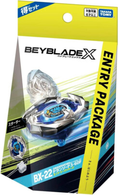 TAKARA TOMY BEYBLADE X BX-22 STARTER DOLANSWORD 3-60F ENTRY