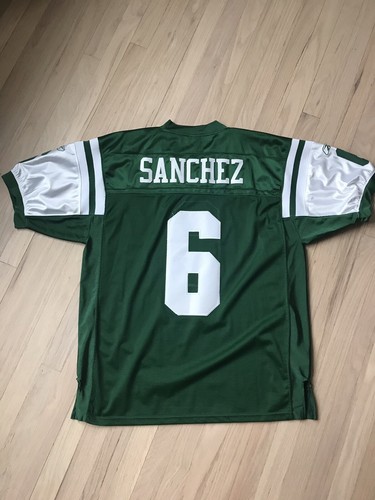 Mark Sanchez #6 New York Jets Stitched Football Jersey - Size 52 - Picture 6 of 8