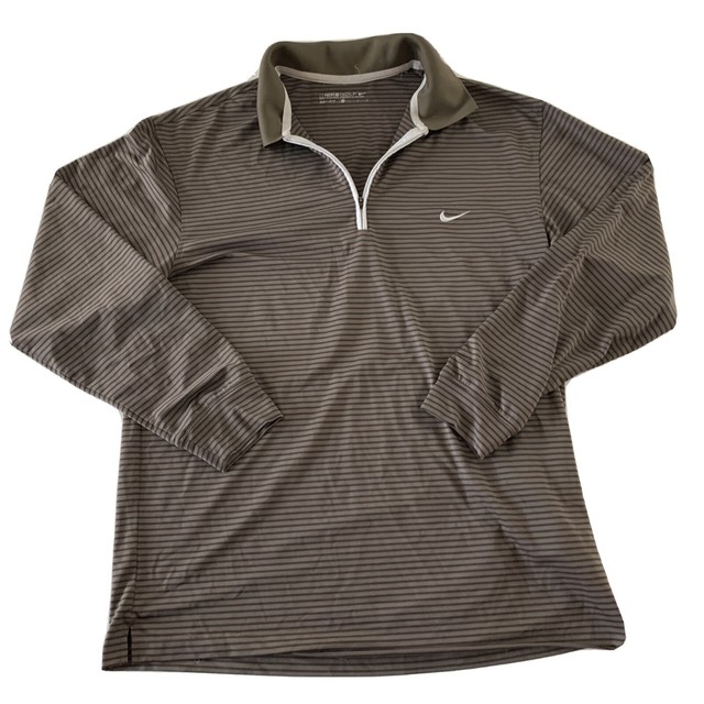 nike golf dri fit lightweight 1 4 zip pullover