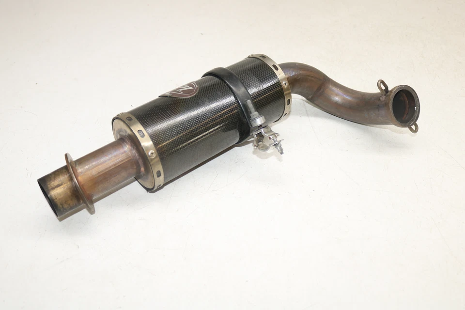 2016 Polaris Axys Pro Rmk 800 155 SPI Exhaust Silencer Muffler Pipe Carbon Fiber - Image 4 of 4