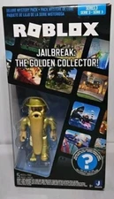Roblox Deluxe Mystery Pack JAILBREAK: THE GOLDEN COLLECTOR Series 3 W/ Code 2022