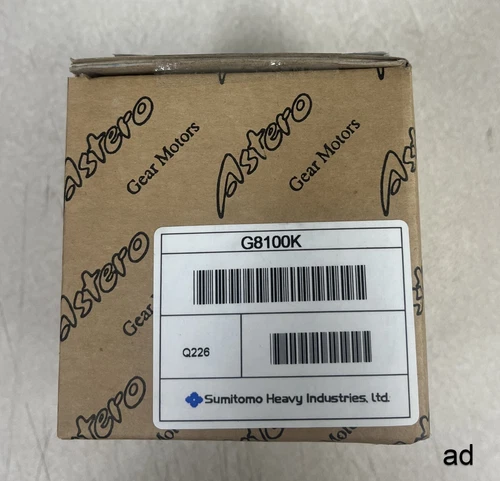 Sumitomo Heavy Industries G8100K Gear Head / Reducer