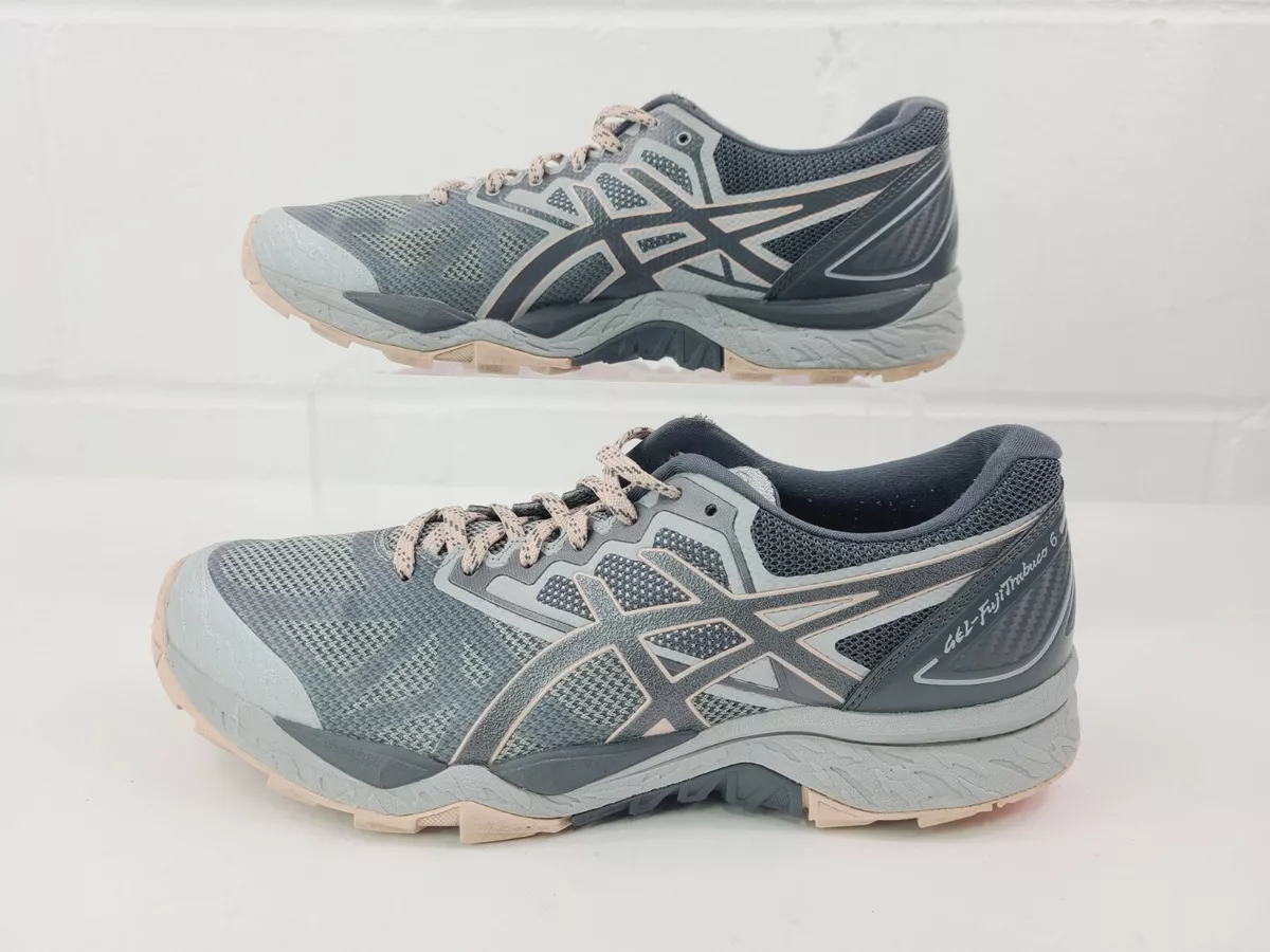 ASICS Women s 9 Gel Fujitrabuco Women Trail Running Shoes Grey T7E9N Comfortable