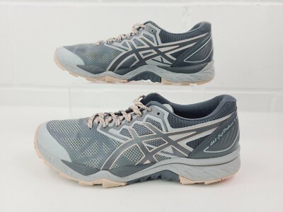 ASICS Women's 9 Gel-Fuji trabuco Womens Trail Running Shoes Grey Sneakers T7E9N