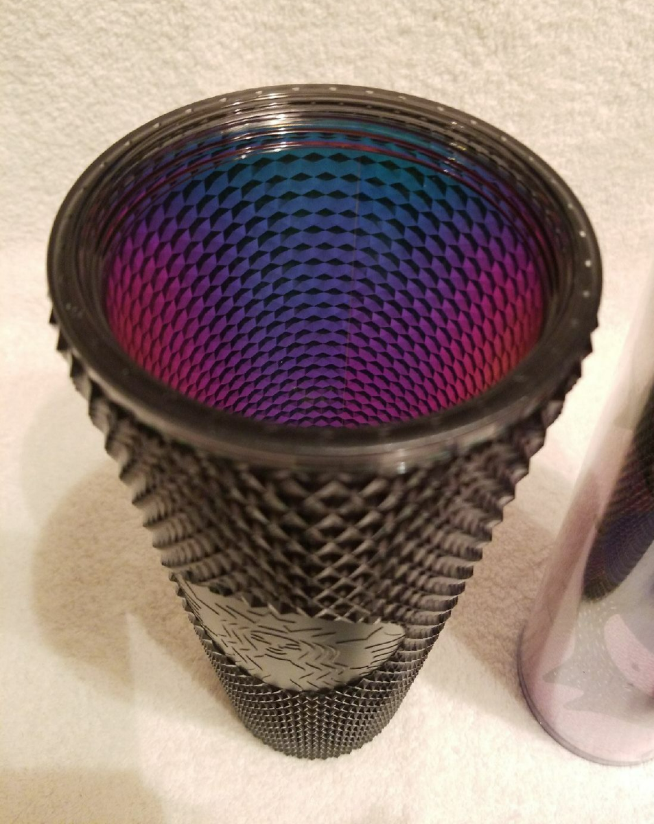 Starbucks 2020 Cold Cup 24oz- Black Studded Iridescent NWT | eBay
