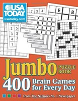 Usa Today Jumbo Puzzle Book: 400 Brain Games For Every Day By Usa Today, (paperb on sale Usa Today Jumbo Puzzle Book: 400 Brain Games For Every Day By Usa Today, (paperb on sale