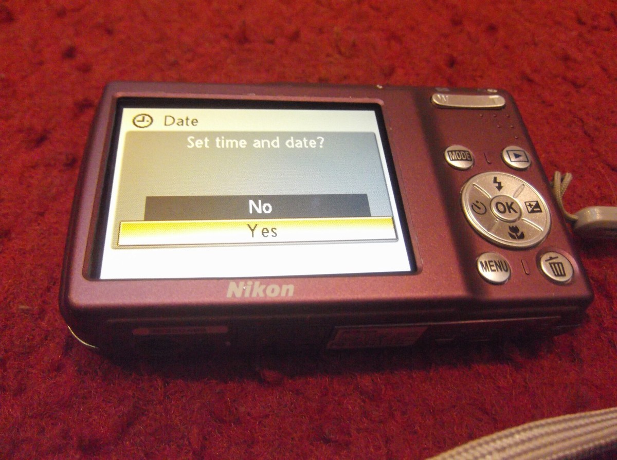 Nikon COOLPIX S210 8.0MP 3x Digital Camera - Plum | eBay