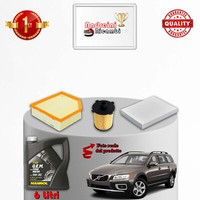 Set Service 3 Filter Und ÖL Volvo XC70 Ii 2.0 T5 180KW 245CV Von 2013->