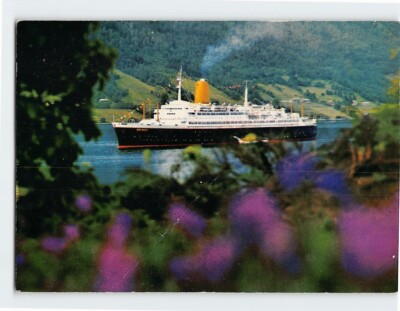 Postcard TS Bremen Norddeutschen Lloyd Bremen Germany