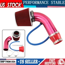 Cold Air Intake Filter Induction Kit Pipe Power Flow Hose System Car Accessories