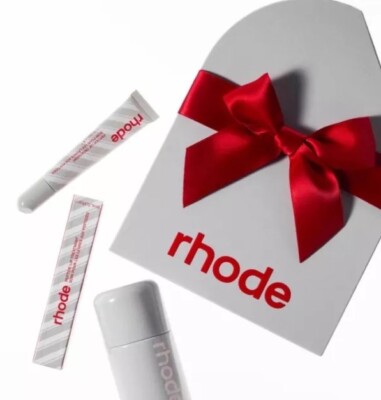 Rhode Holiday Duo: Peppermint Peptide Lip Treatment & Glazing Milk