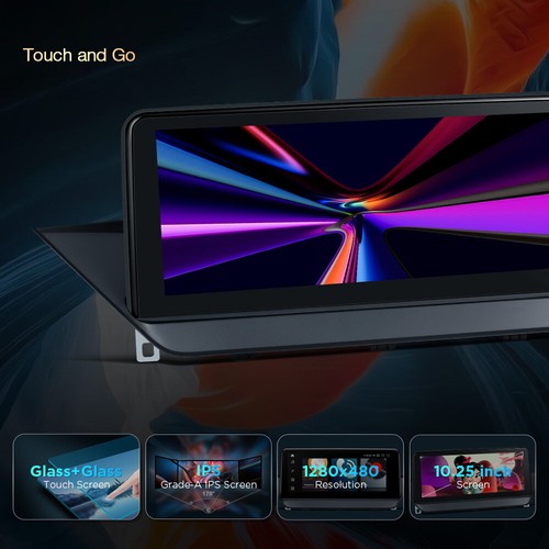 10.25" Android 13 6+128G Qualcomm CPU Car Screen CarPlay Retrofit For BMW X1 E84 - Picture 12 of 21