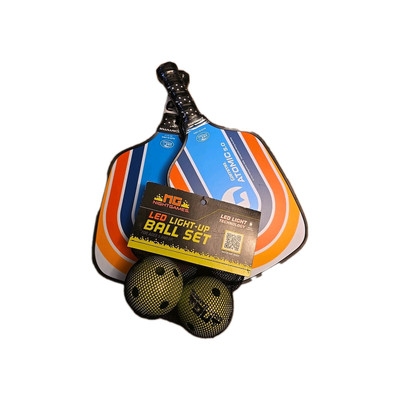 2 GAMMA Sports Atomic 5.0 Pickleball Paddle + Balls Set