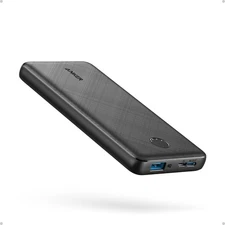 Power Bank 10000mAh Compact Battery Pack with PowerIQ Fast Charging (Black)