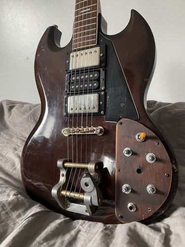 Sumbro SG Custom MIJ 70’s Ibanez Lawsuit Rare Guitar - Picture 2 of 15