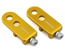 MCS 3/8" (10mm) Chain Tensioners BMX PAIR GOLD - BMX - Race - Racing - Bikes