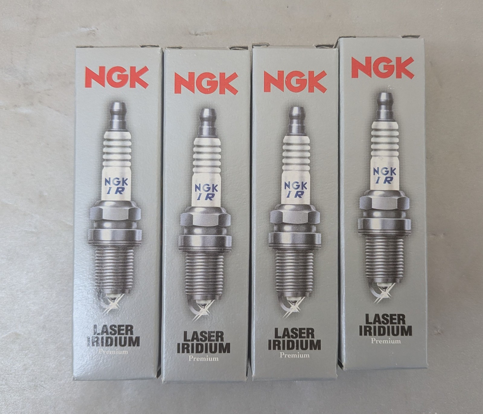 Pack of 4 NGK ILZKR7B11 Laser Iridium Premium Spark Plugs 7751