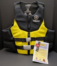 Yamaha OEM High Quality Neoprene Life Vest PFD MAR-15VNE-YL-XL New With Tags